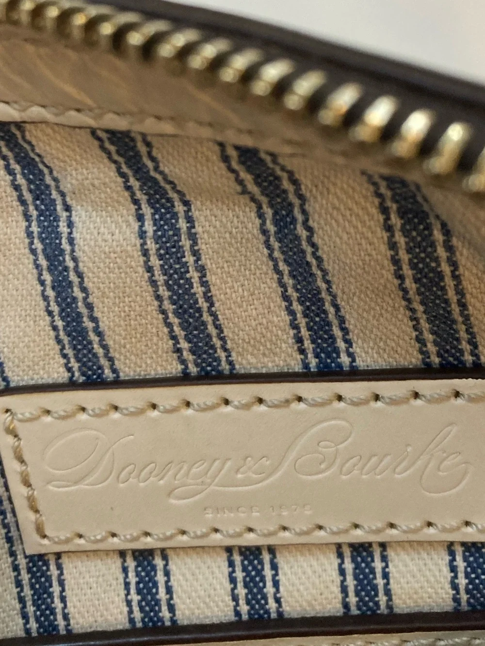 Dooney & Bourke Beacon Woven Domed Satchel